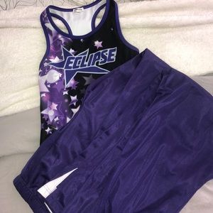 Cheer practice uniform